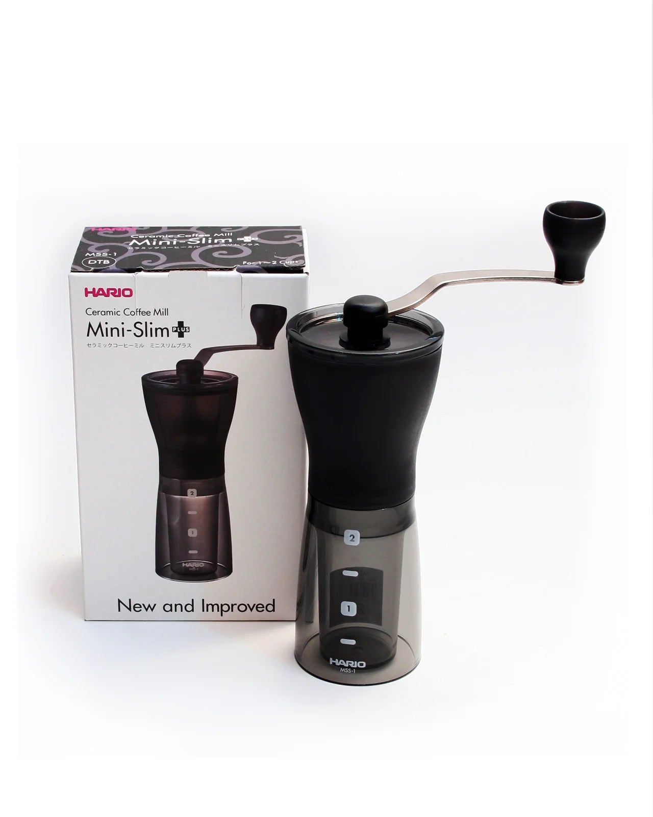 Molino de Café Hario Ceramic Mini Mill Plus - Ajustable y Portátil