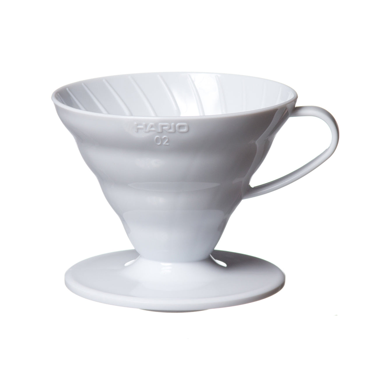 Cafetera Hario V60 01 (Cerámica Blanco) - Dripper para Café de Especialidad