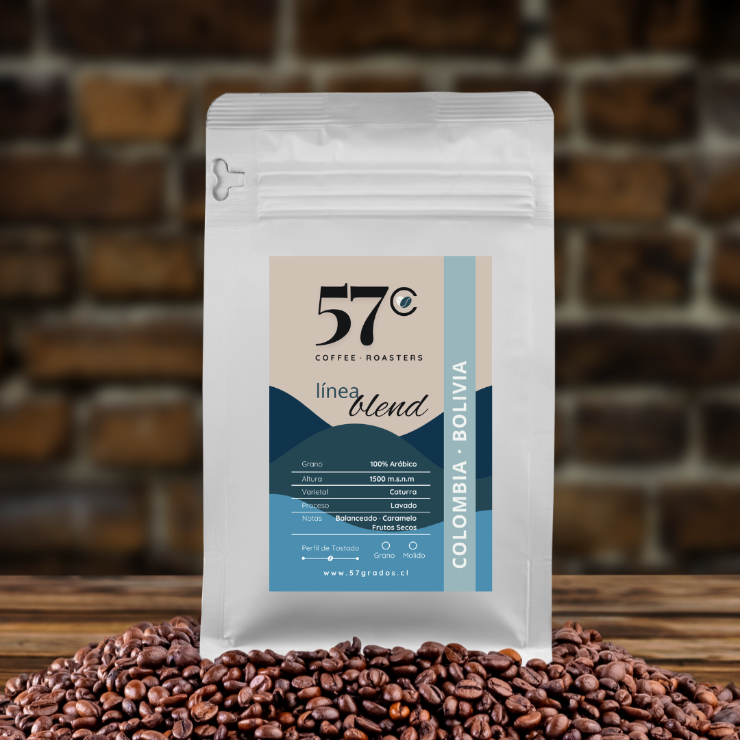 Café de Especialidad · Colombia y Bolivia – Blend 100% Arábica con Notas de Caramelo y Frutos Secos