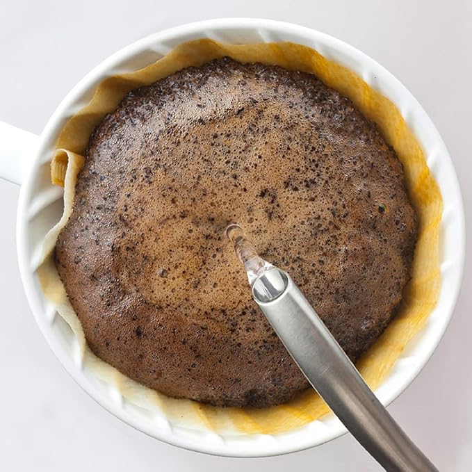Cafetera Hario V60 01 (Cerámica Blanco) - Dripper para Café de Especialidad